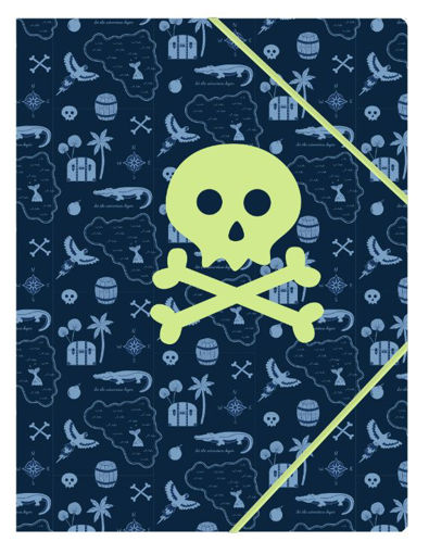 Picture of PIRATES A4 ELASTIC FOLDER